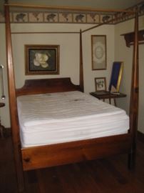 Vintage 4 poster bed