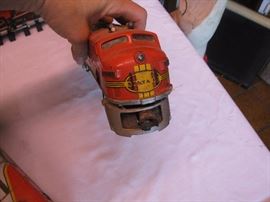 Sante Fe engine front