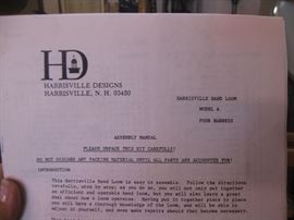 Harrisville Designs Hand loom Model A - four harness