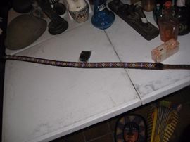 Beaded belt