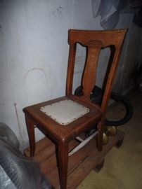 Vintage Slat Back chair