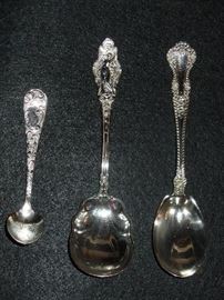 Sterling spoon collection