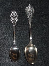 Sterling spoon collection