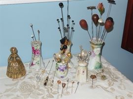 Vintage Hat Pins and Vintage Hat Pin Holders!
