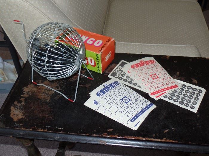  Old bingo game 