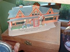 Vintage folding Birthday card