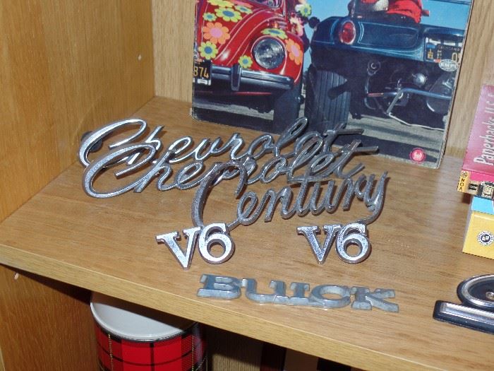 Chevrolet, Century, Buick, V6 car tags
