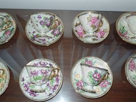 January - December tea cups