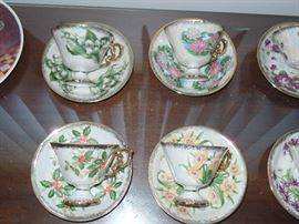 January - December tea cups