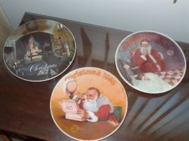 Christmas plates