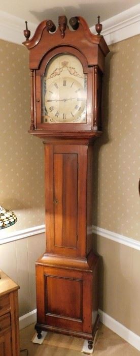 1830's Grandfather Clock from the Ayre Mount Estate