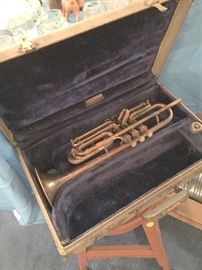 Vintage trumpet