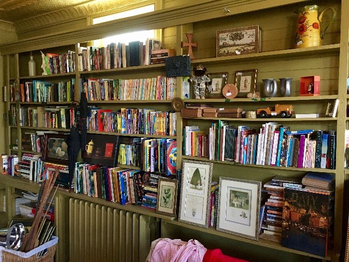 Eclectic Collection of Books, Knick-Knacks, Toys, Games, Art & So Much More