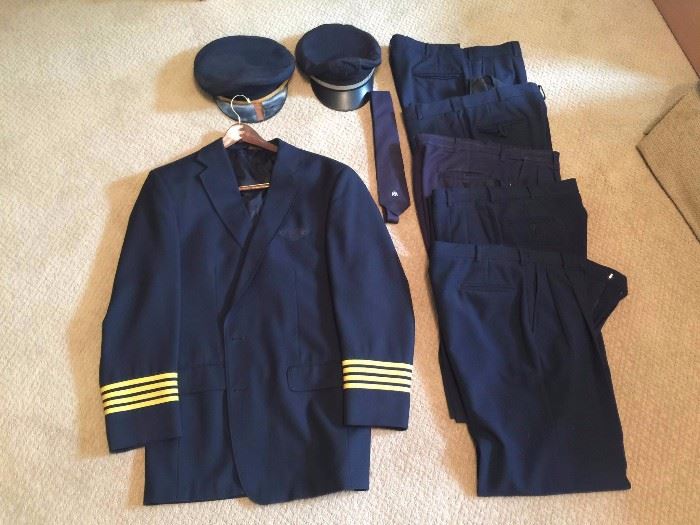 pilot uniform airline collectibles