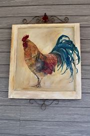 rooster painting