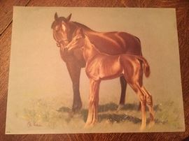 C W Anderson Lithograph