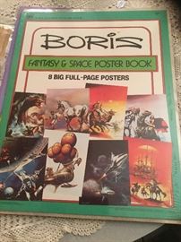 Boris Fantasy & Space poster book