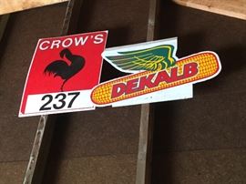 Crows and Dekalb sign