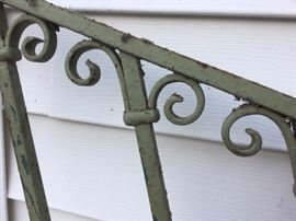 Architectural Salvage iron railing