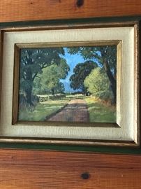 Many original Helen Buckland oil paintings