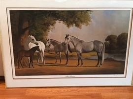 One of her famous oils made into signed prints.  I have many of these for sale.