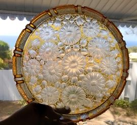 The most beautiful BohemiaN, hand cut rimmed bowl I have ever seen!