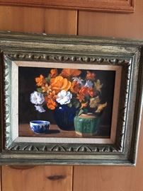 Fantastic light and colors on this Helen Buckland oil painting