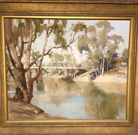 Australian Listed artist Robert Johnson.  Lovely painting