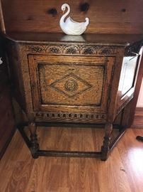 Antique English cupboard