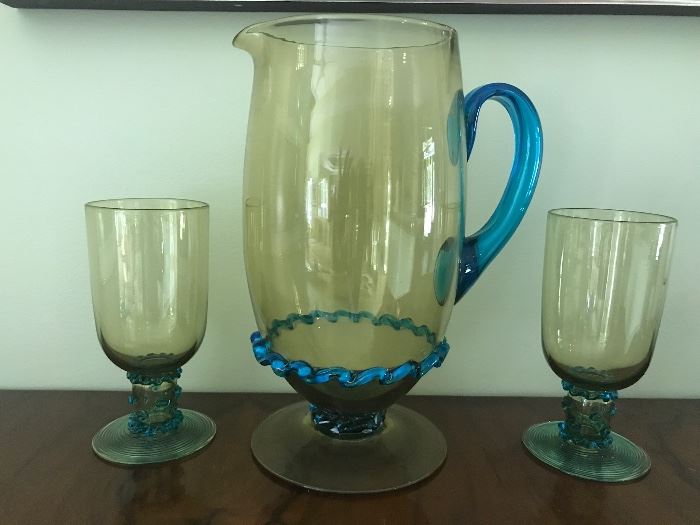 Collection Antique Venetian Glass