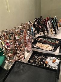 Part of the jewelry tables 