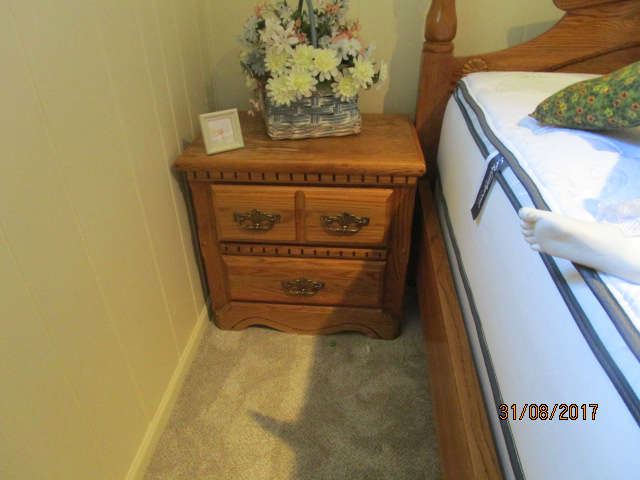one of two matching night stands