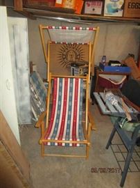 Bud Weiser  lawn chair with canopy