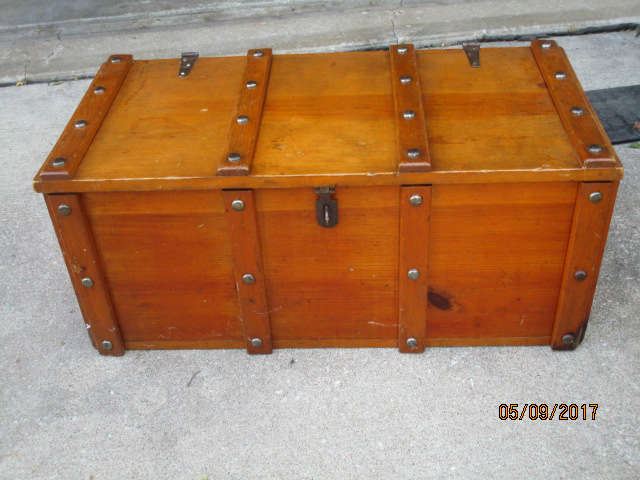 Old toy chest