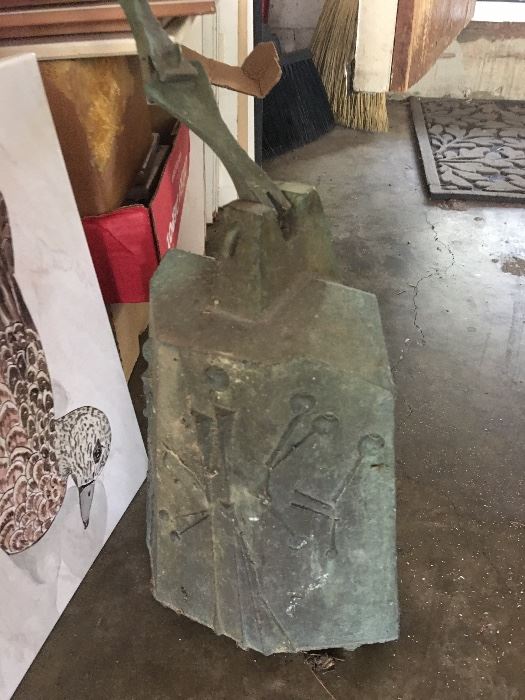 Soleri cast bronze bell