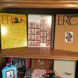 Set of four Eros Books - including the infamous Marilyn Monroe cover!