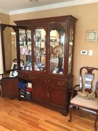 China hutch is the perfect size to show off you collections