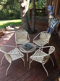 Smaller patio seating