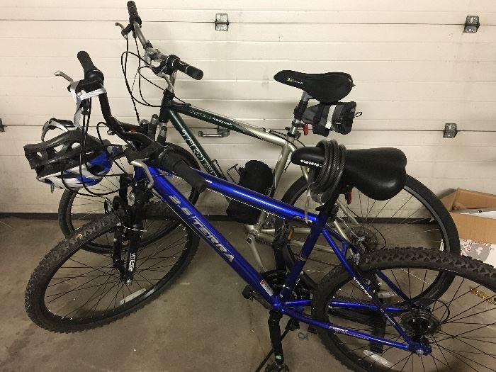 Two great trail bikes