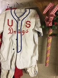 Old little league uniforms from the Denver area