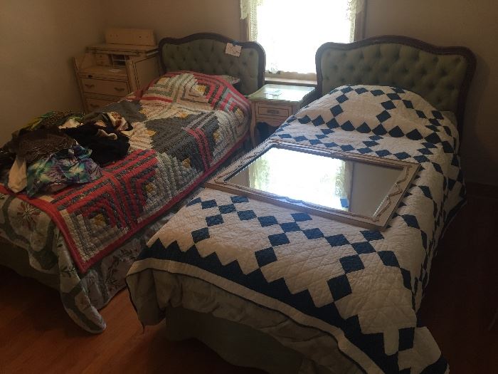  twin bed beds linens mattress and pillow included!