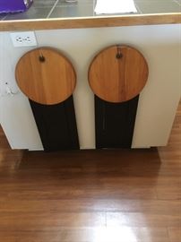 Pair of wall mount, collapsible Lillian Vernon stools