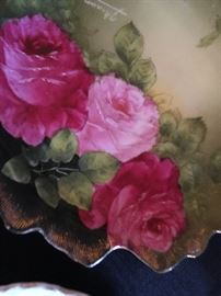 Hand painted German porcelain