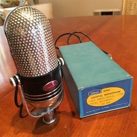 Vintage Calrad microphone, new in box