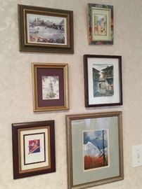 oriifnal art and prints collectd around the world