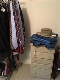 Ties and waist 40-42 Wrangler dungarees