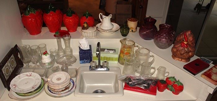 Antique and Vintage Kitchen and Glassware