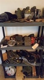 Ammo, mess plate, cantina, World War I  and II