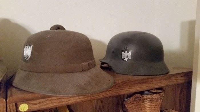German Helmets from World War II