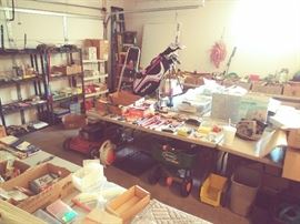 We Have a Whole Garage Full, House & Basement